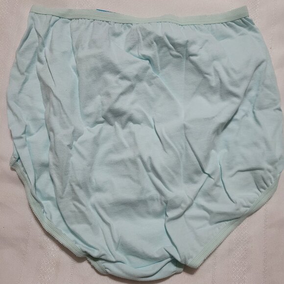 VANITY FAIR Size 6 Perfectly Yours Tailored Cotton Brief NWT - Picture 2 of 3